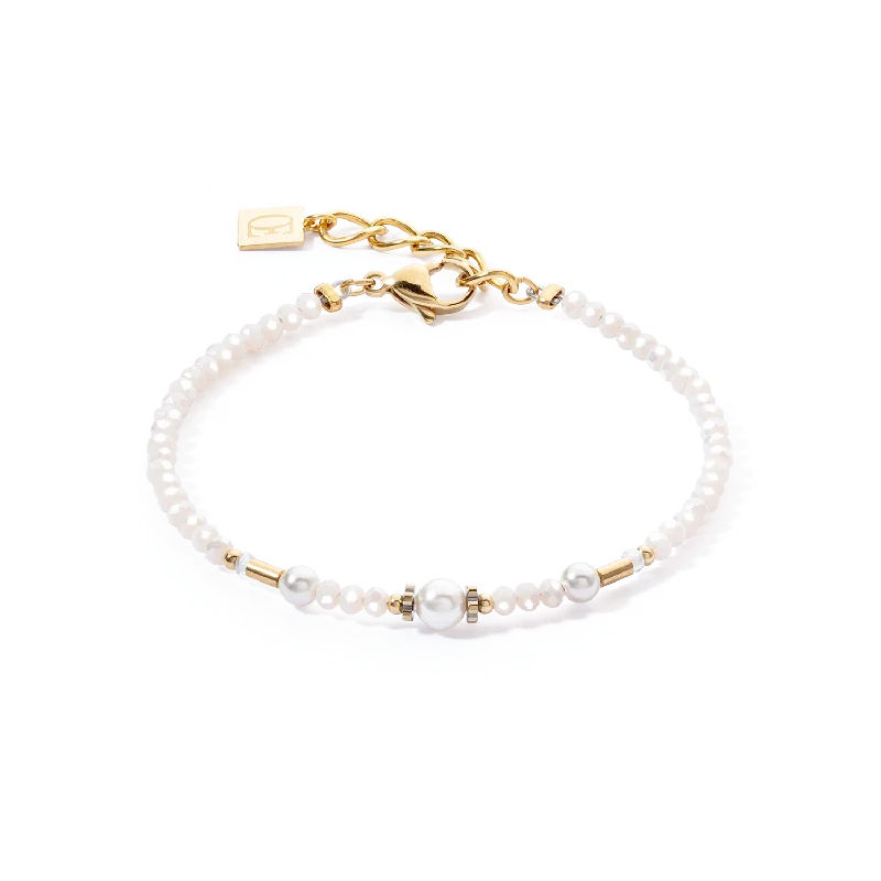 Bracelet Little Twinkle Pearl Mix white