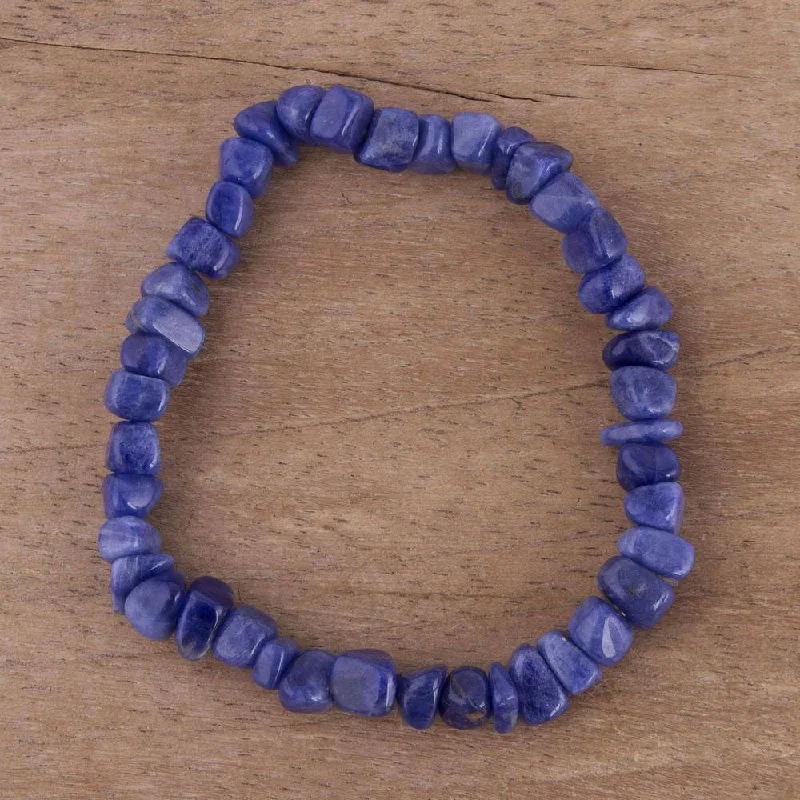 Handmade Sodalite 'Nature's Harmony' Bracelet (Peru)