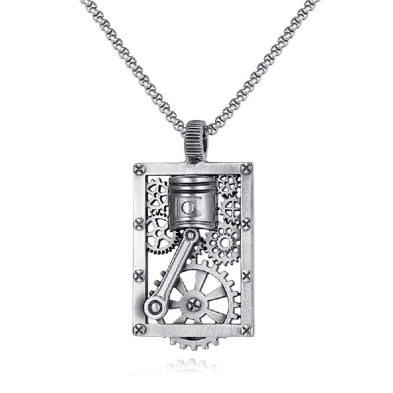 Cycolinks Geared Men's Biker Necklace