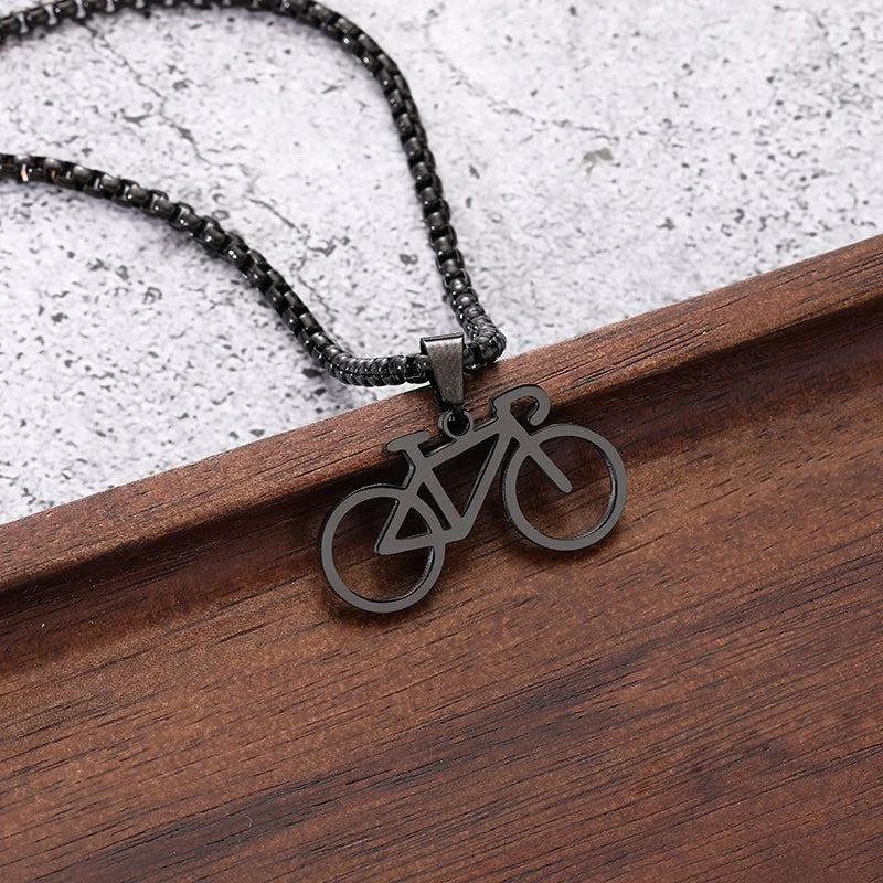 Cycolinks Road Bike Necklace Black