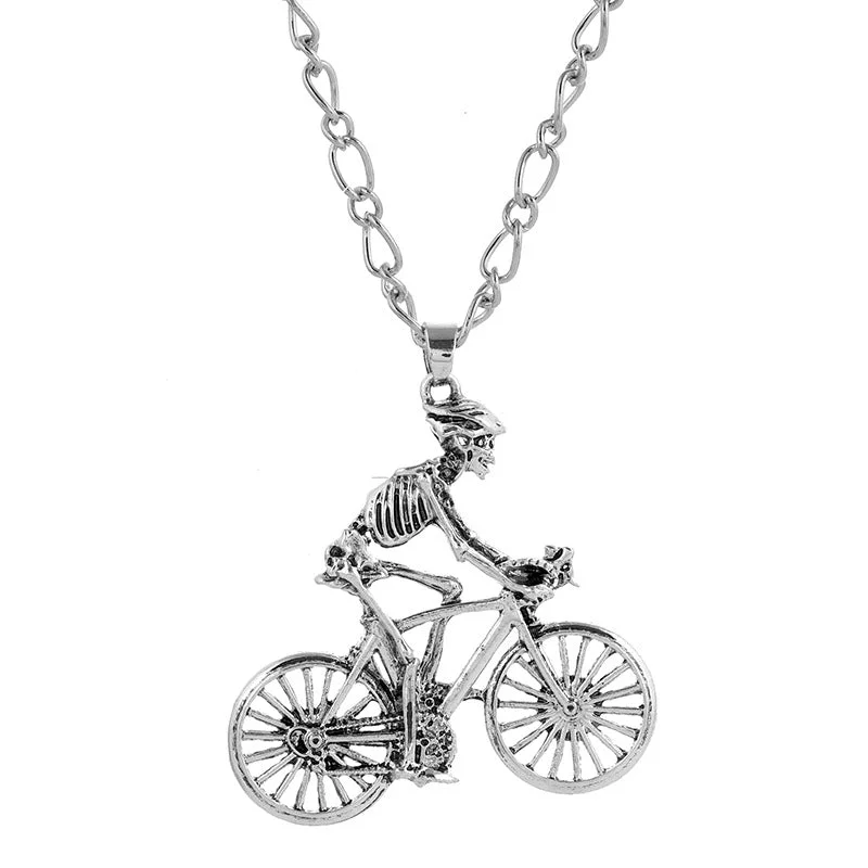 Cycolinks Skeleton Biker Necklace