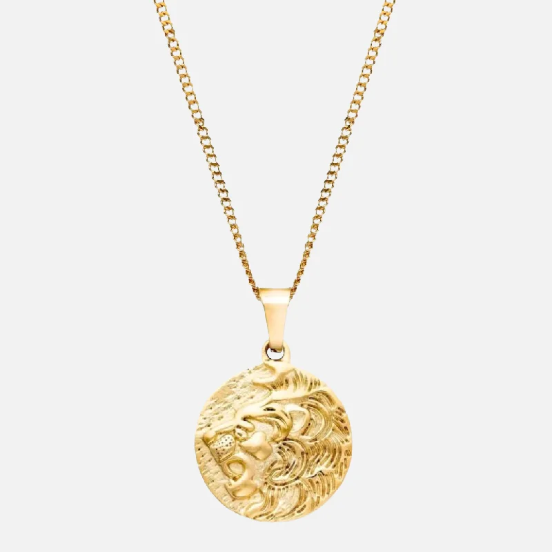 "LION" PENDANT - GOLD