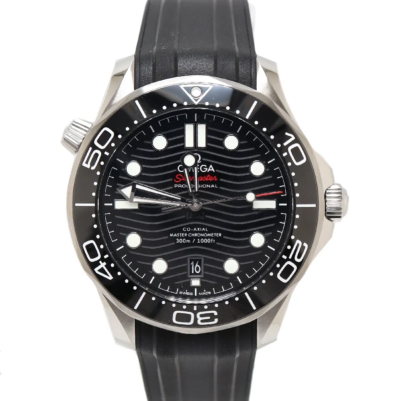 Omega Seamaster Stainless Steel 42mm Black Dot Dial Watch Reference#: 210.32.42.20.01.001