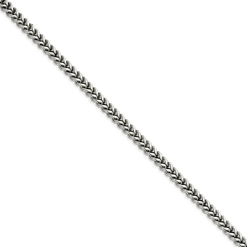 Stainless Steel 6.75mm 22in Franco Chain