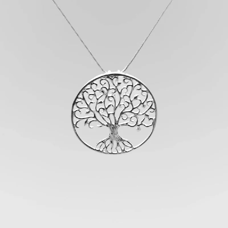 Tree of Life Silver Pendant