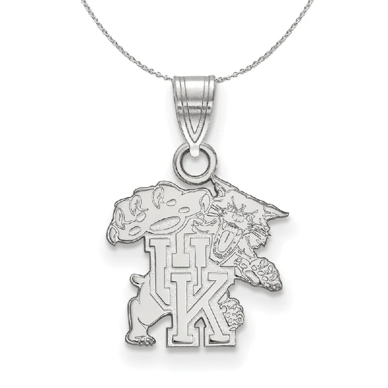 Sterling Silver U. of Kentucky Small Pendant Necklace