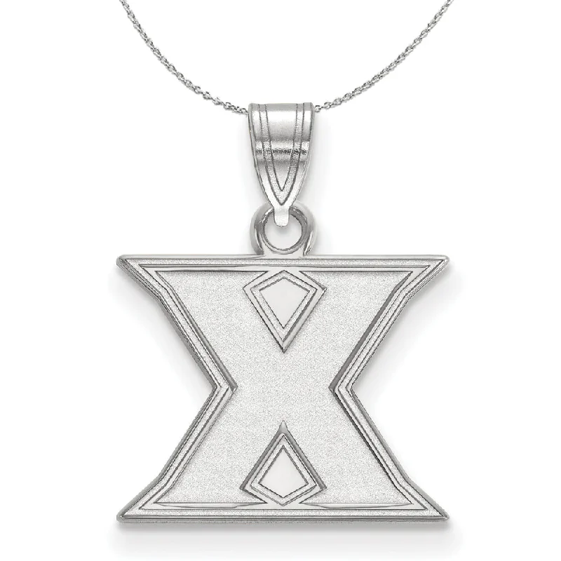 Sterling Silver Xavier U. Small Initial X Necklace