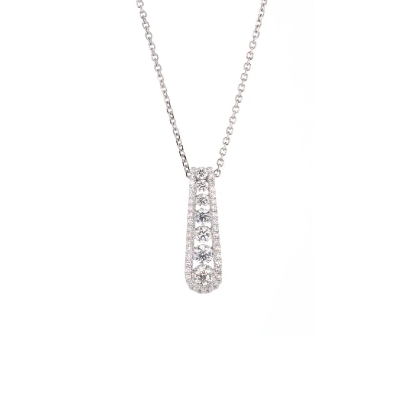 16" 0.60 ctw Diamond Pendant Necklace | M10275429