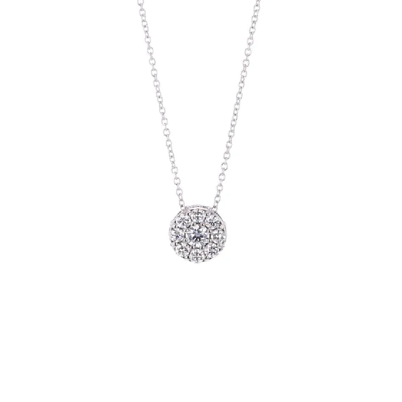 0.85 ctw Diamond Pendant Necklace