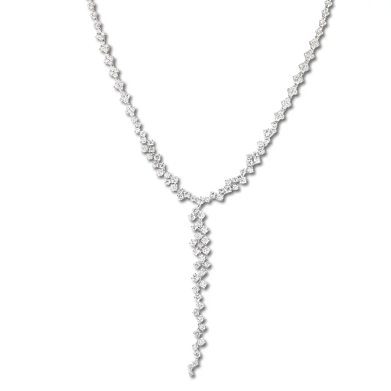 Diamond Lariat Necklace