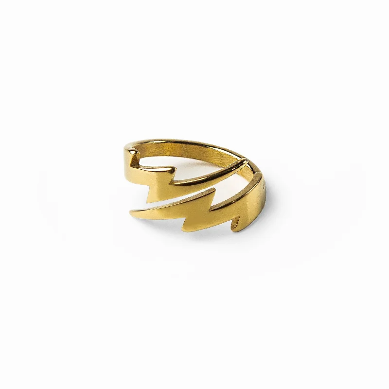 Bolt Ring - Gold