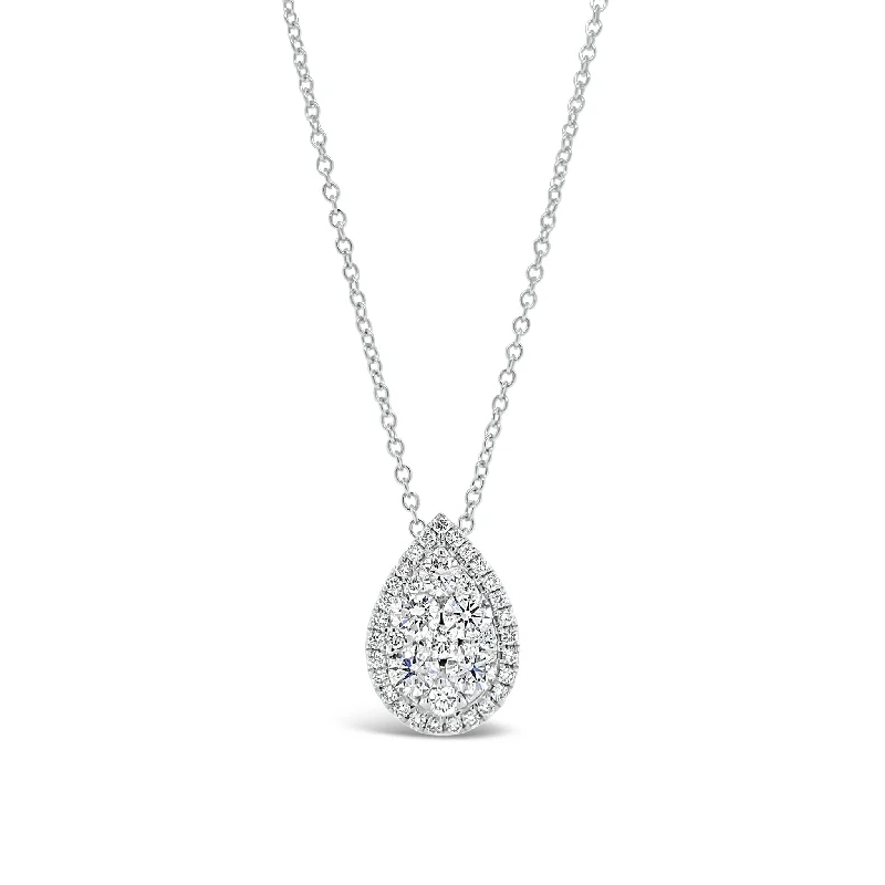 Diamond Teardrop Pendant