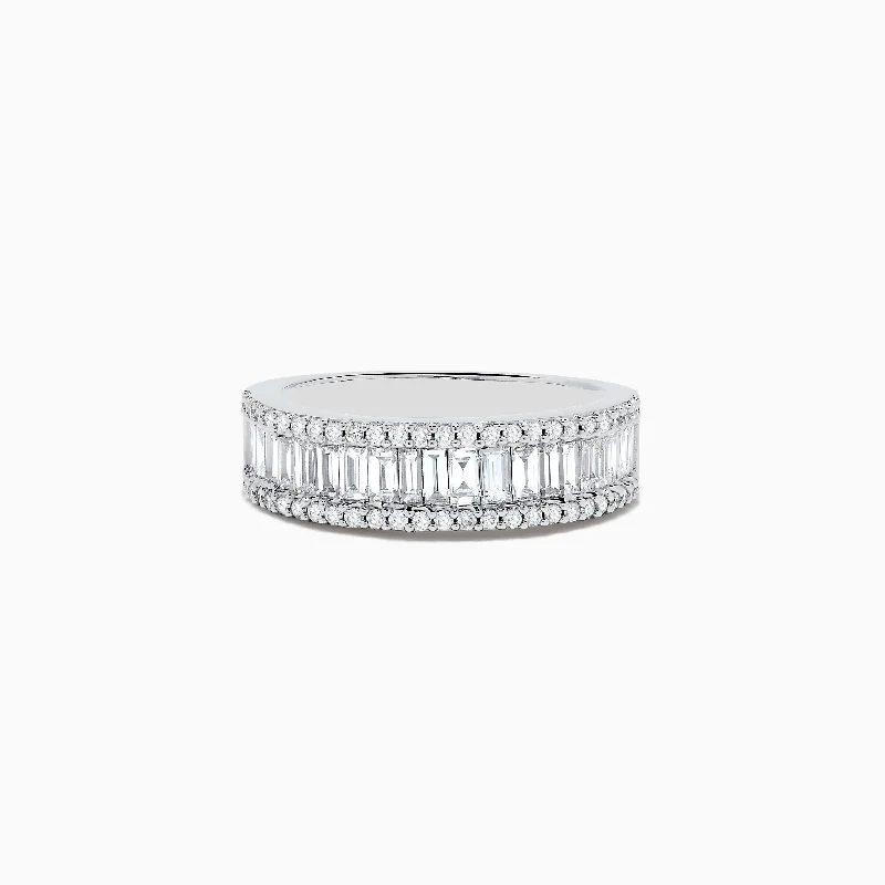 Classique 14K White Gold Diamond Band, 1.15 TCW