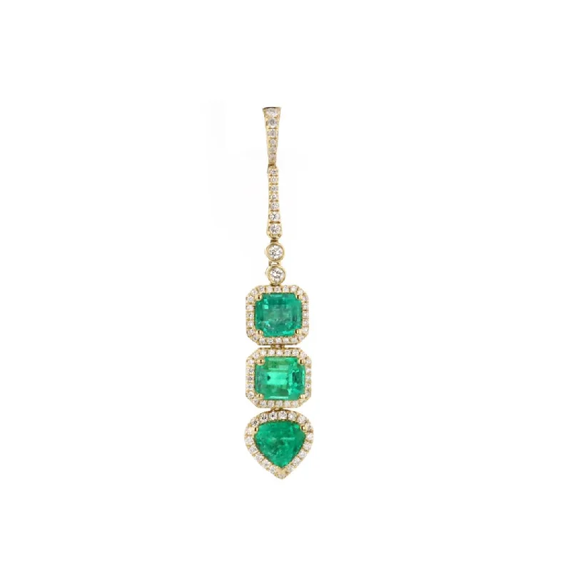 Emerald & Diamond Pendant