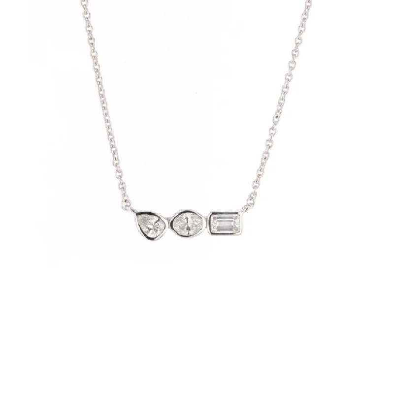 18" 0.91 ctw Diamond Stationary Pendant Necklace | 10270693