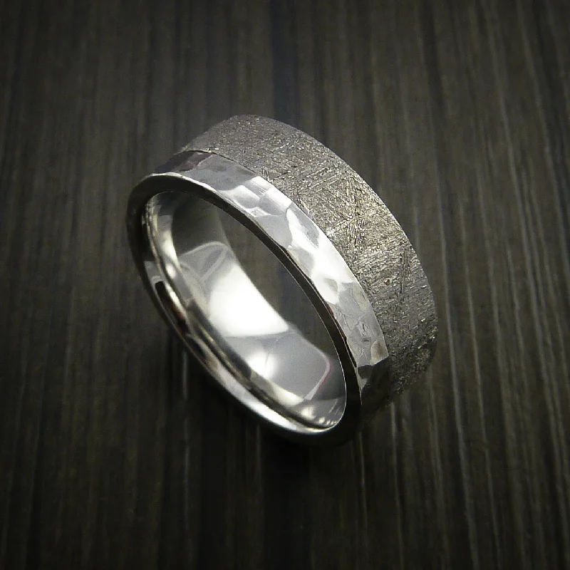 Gibeon Meteorite in Inconel Wedding Men's Band