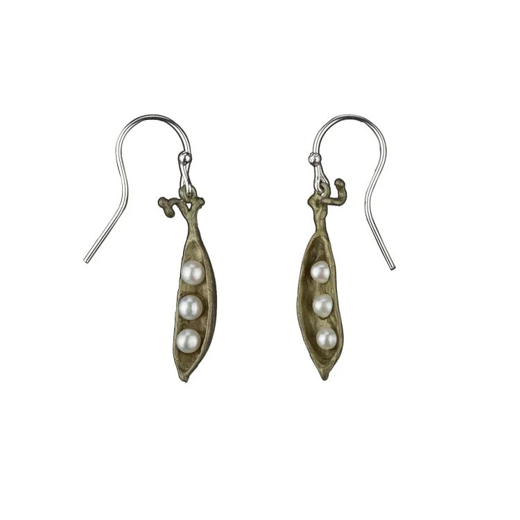 Peapod Dangle Earrings