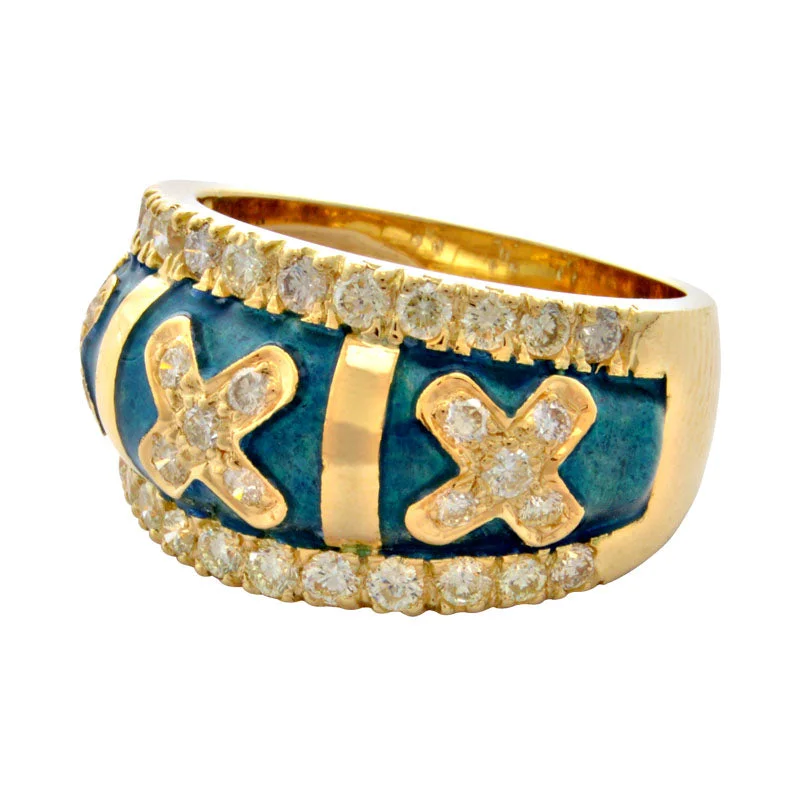 Ring-Diamond (Enamel)