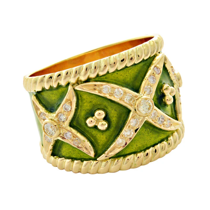 Ring-Diamond (Enamel)