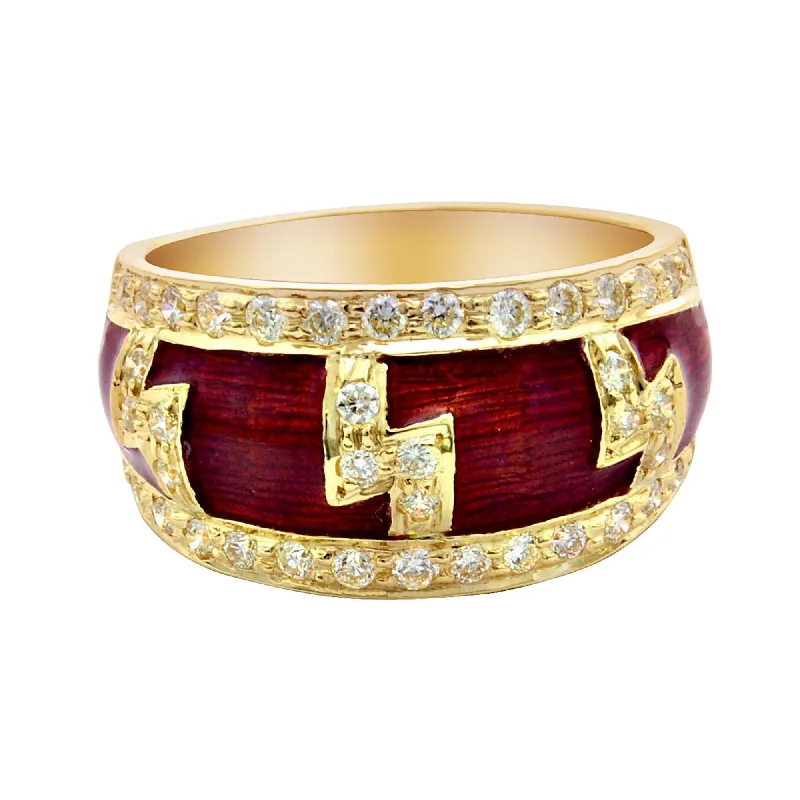 Ring-Diamond (Enamel)