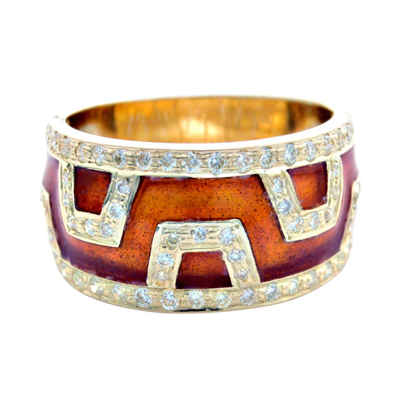 Ring-Diamond (Enamel)