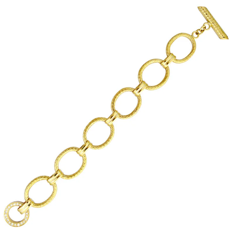 Toggle Bracelet-Diamond